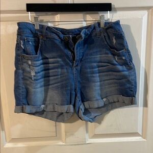 Time and Tru Classic Blue Denim Shorts